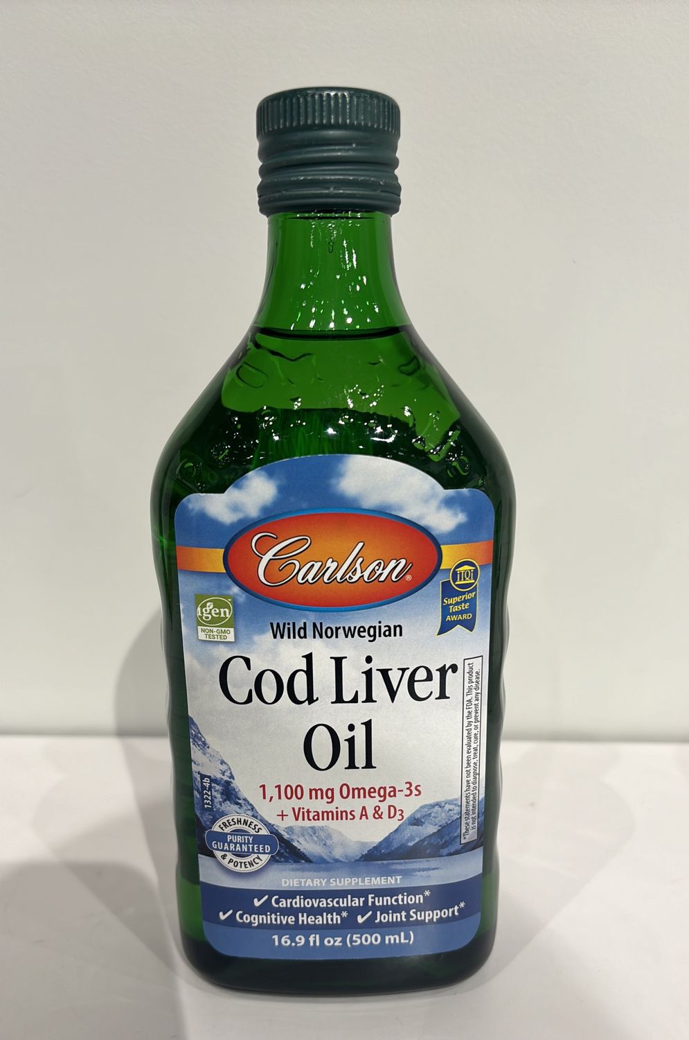 carlson Cod Liver Oil 16.9