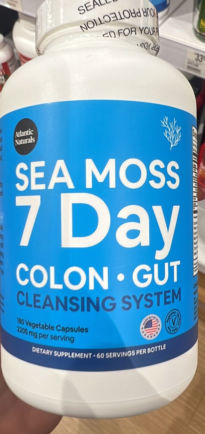 sea moss 7 day cleanse colon gut