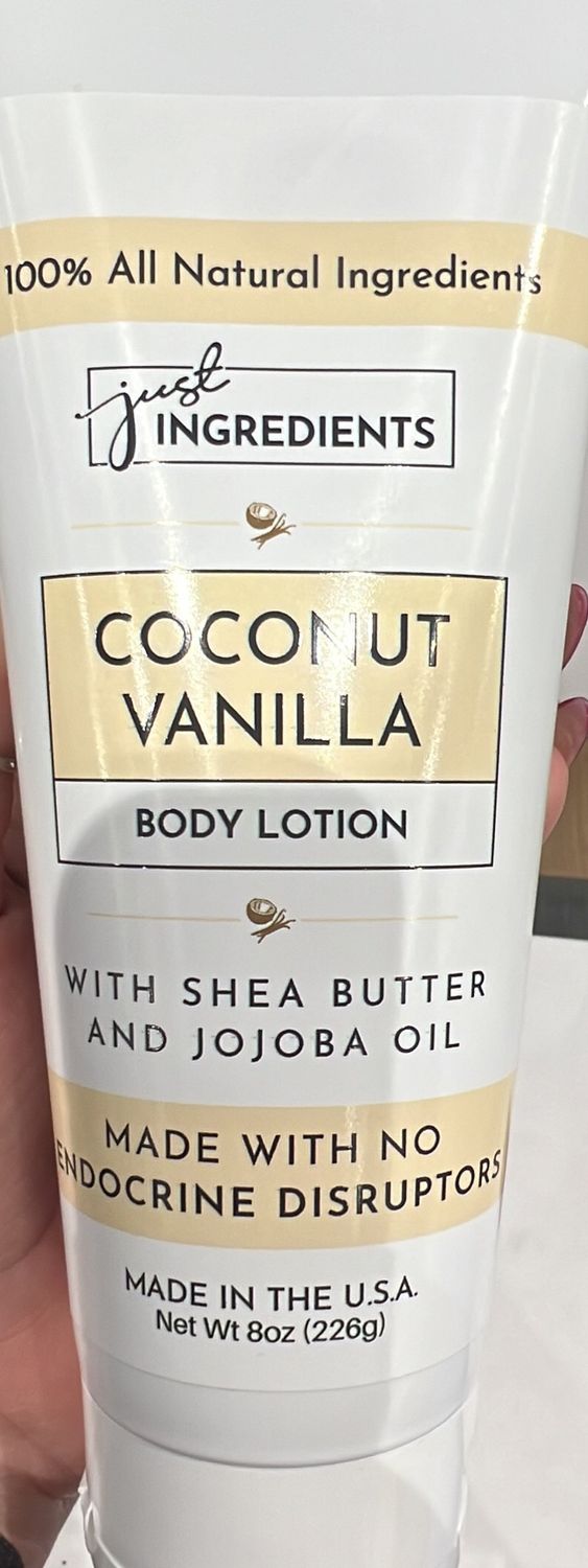 coconut vanilla body lotion 