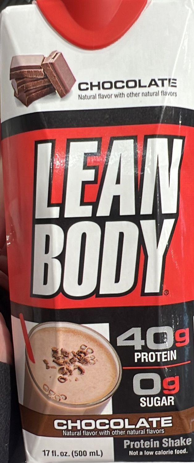 Lean Body chocolate rtd shake