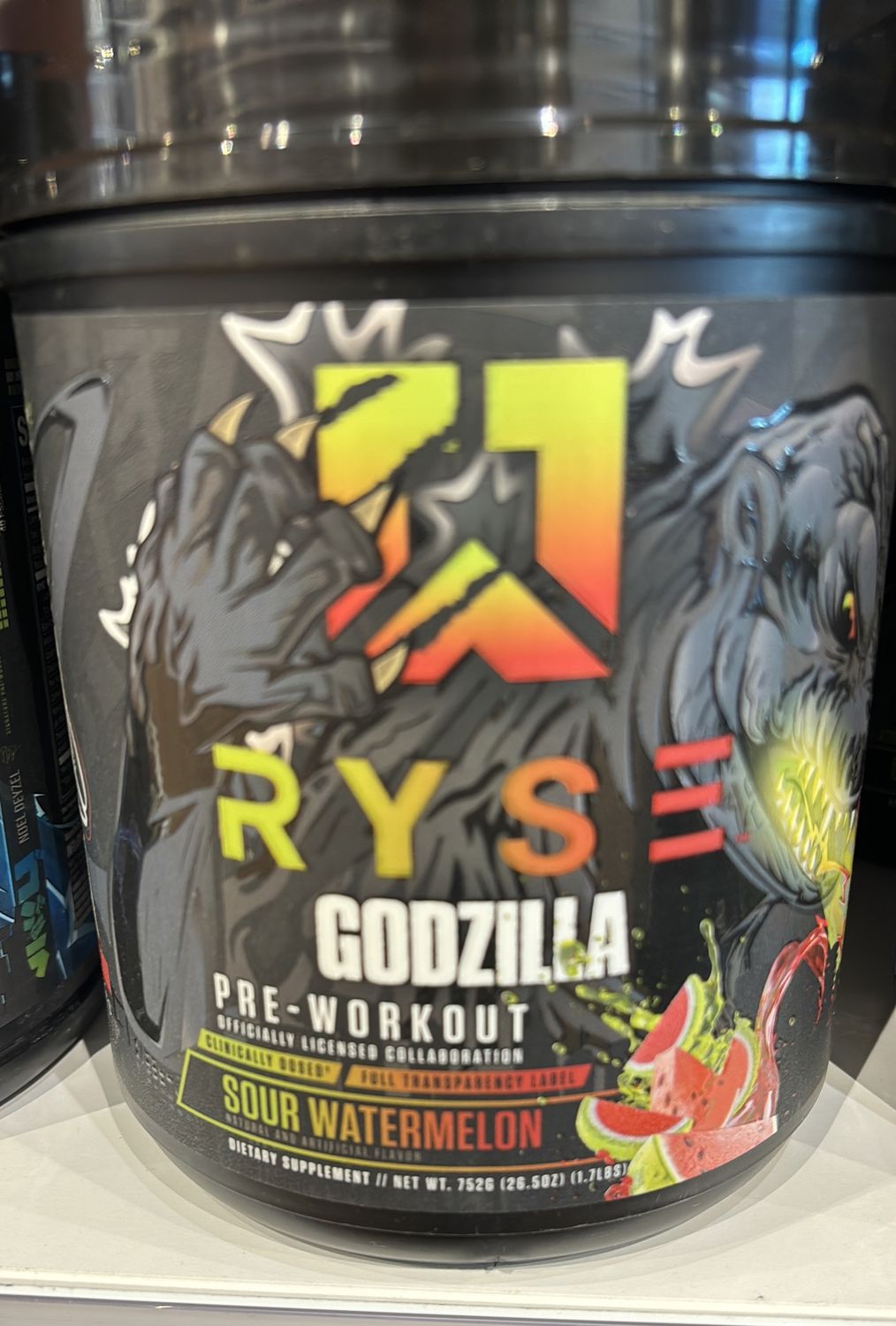 Ryse Godzilla sour watermelon 