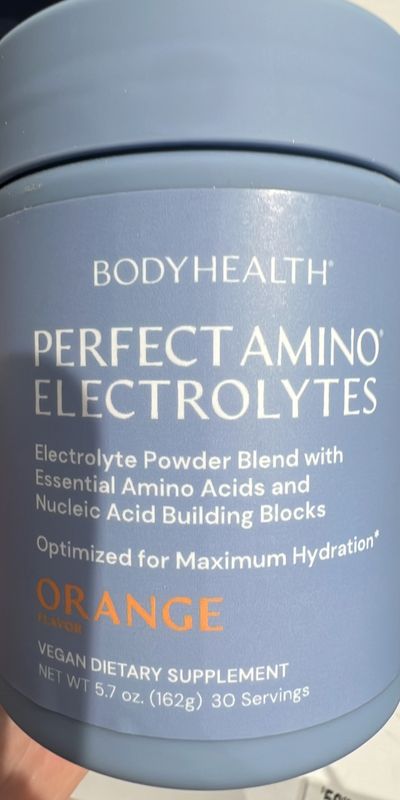 body health electrolytes orange