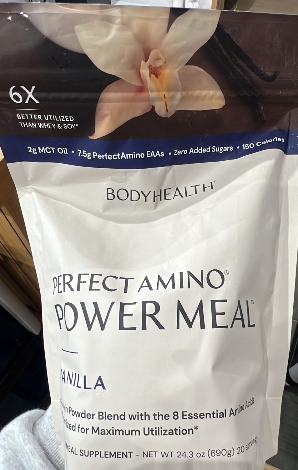 body health power meal vanilla