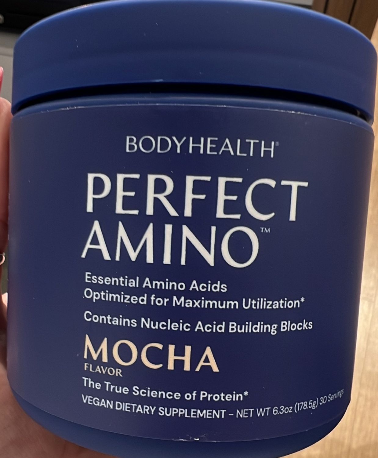 perfect amino mocha powder