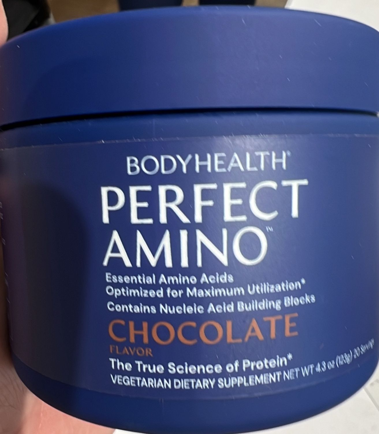 perfect amino chocolate powder