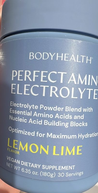 body health electrolytes lemon lime