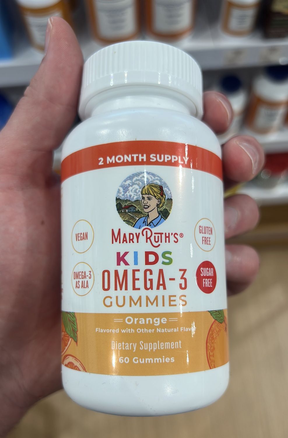 mary ruth kids omego (60 count)