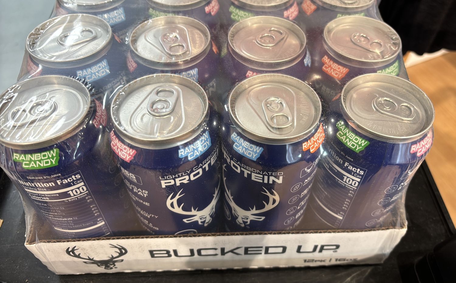 Bucked Up Rainbow Candy Protein Case