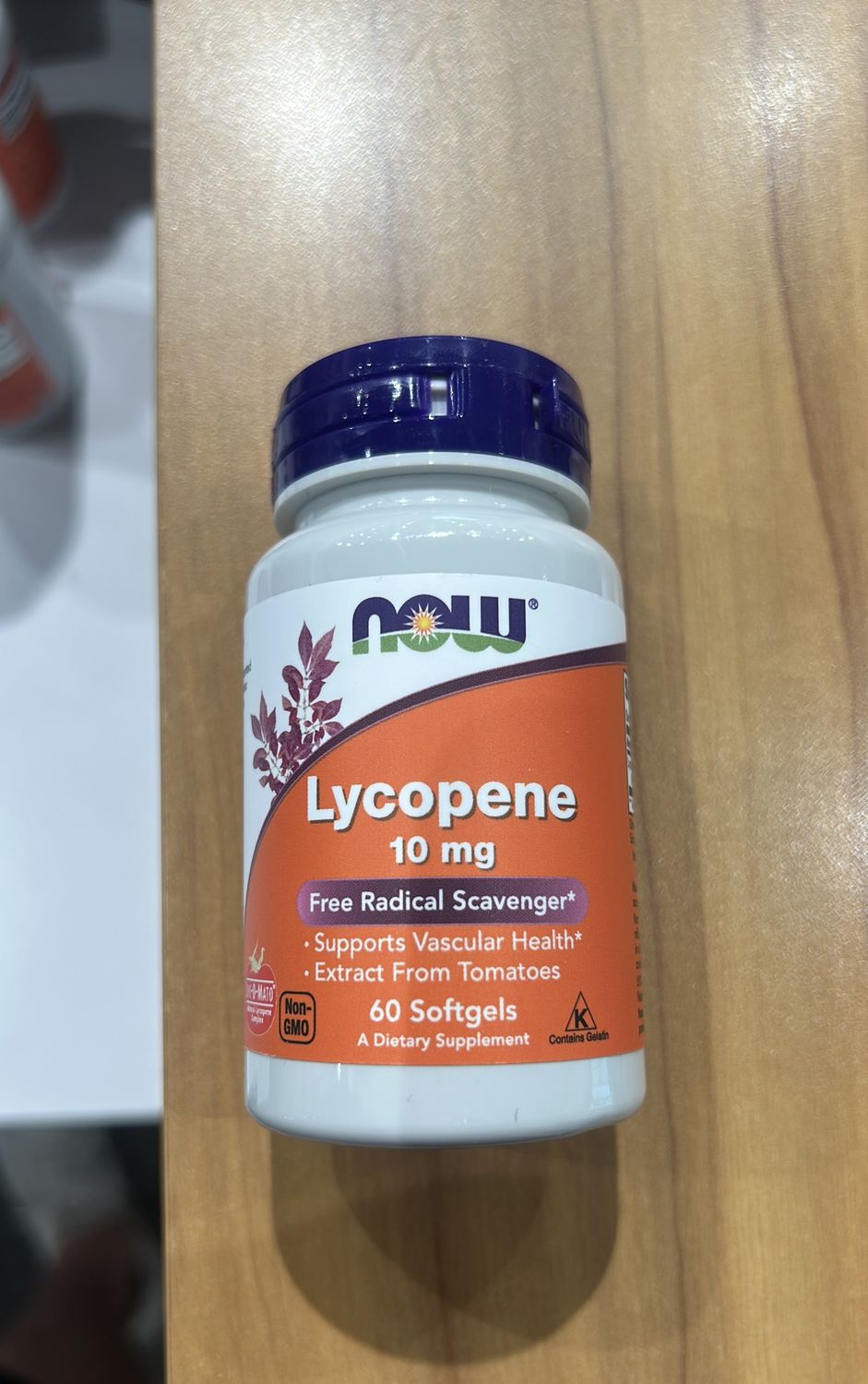 NOW Lycopene 10mg 60softgels