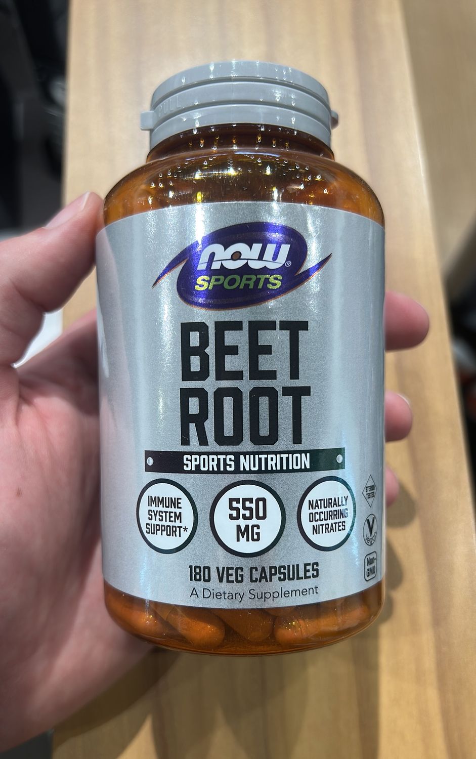 NOW Beet Root 180 vegcaps
