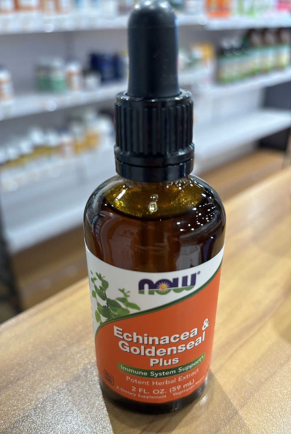 Now Echinacea &amp; Goldenseal Plus 2oz