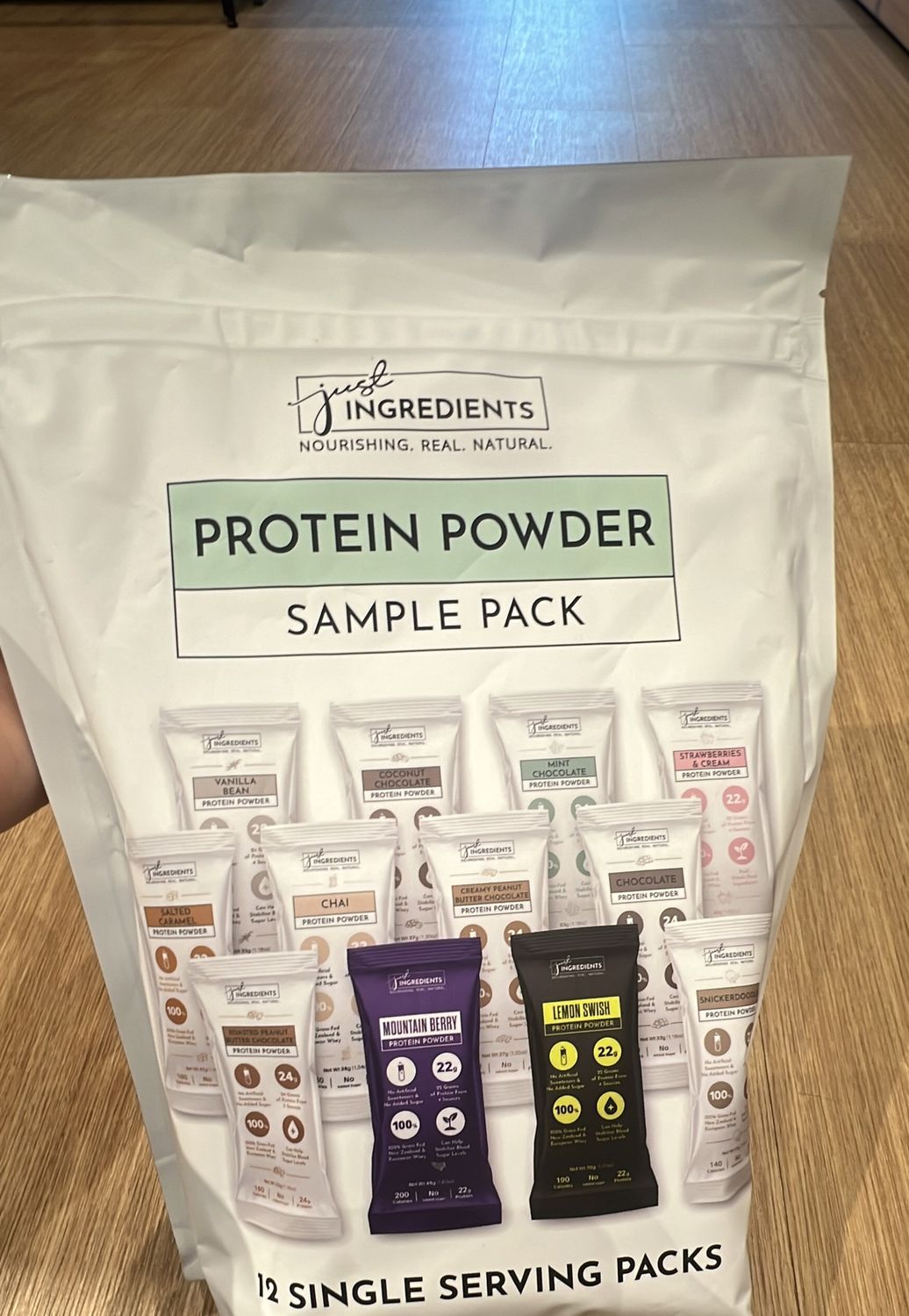 Just ingredients sample pack protein