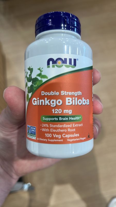 NOW Ginko Biloba 120mg 100 veg caps