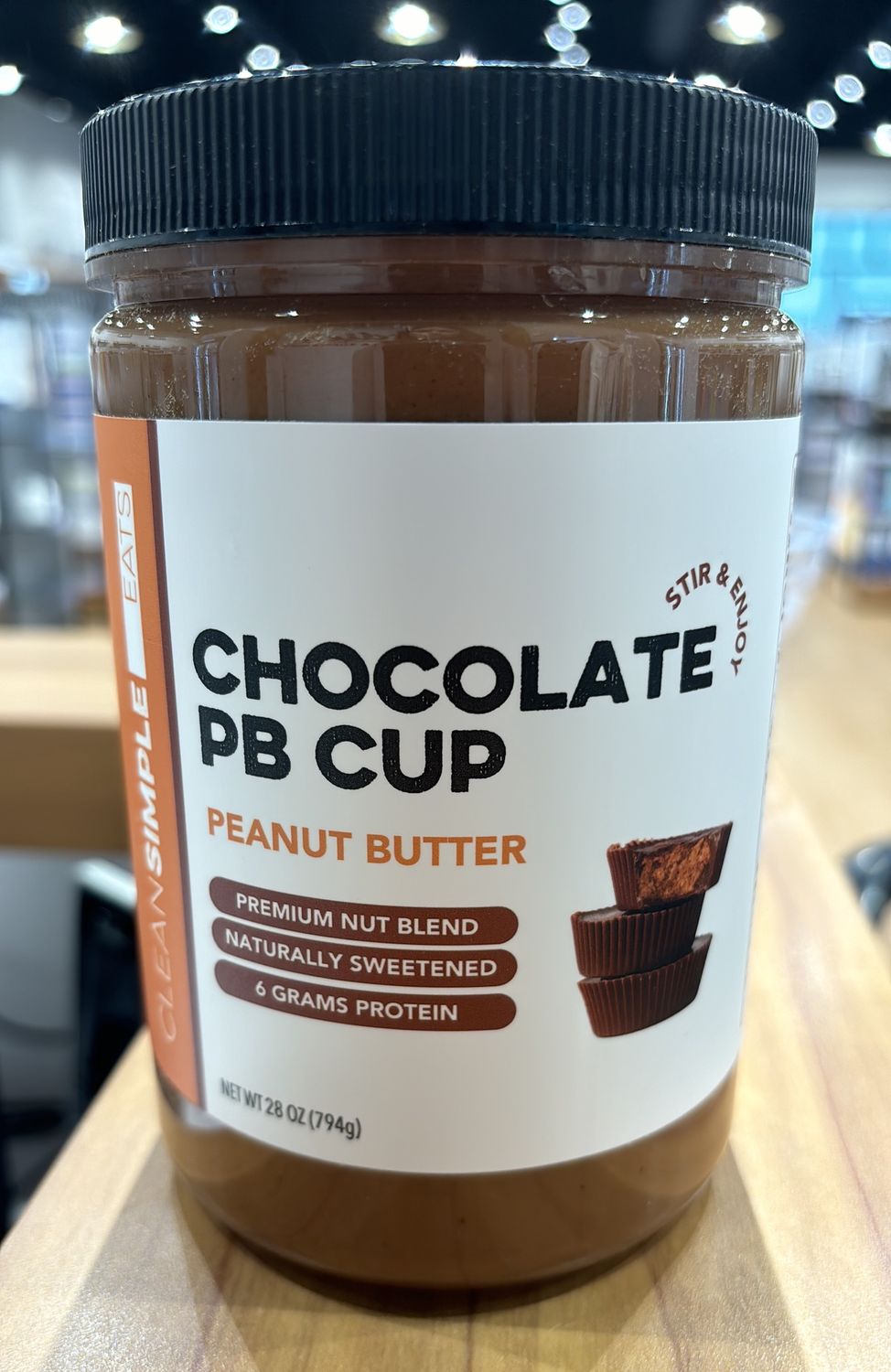 Clean Simple Eats Choc PB Cup Peanut Butter 28oz