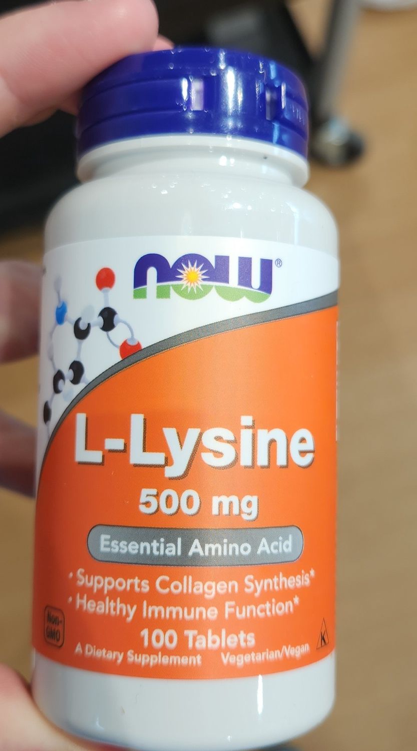 Now L-Lysine 500 mg
