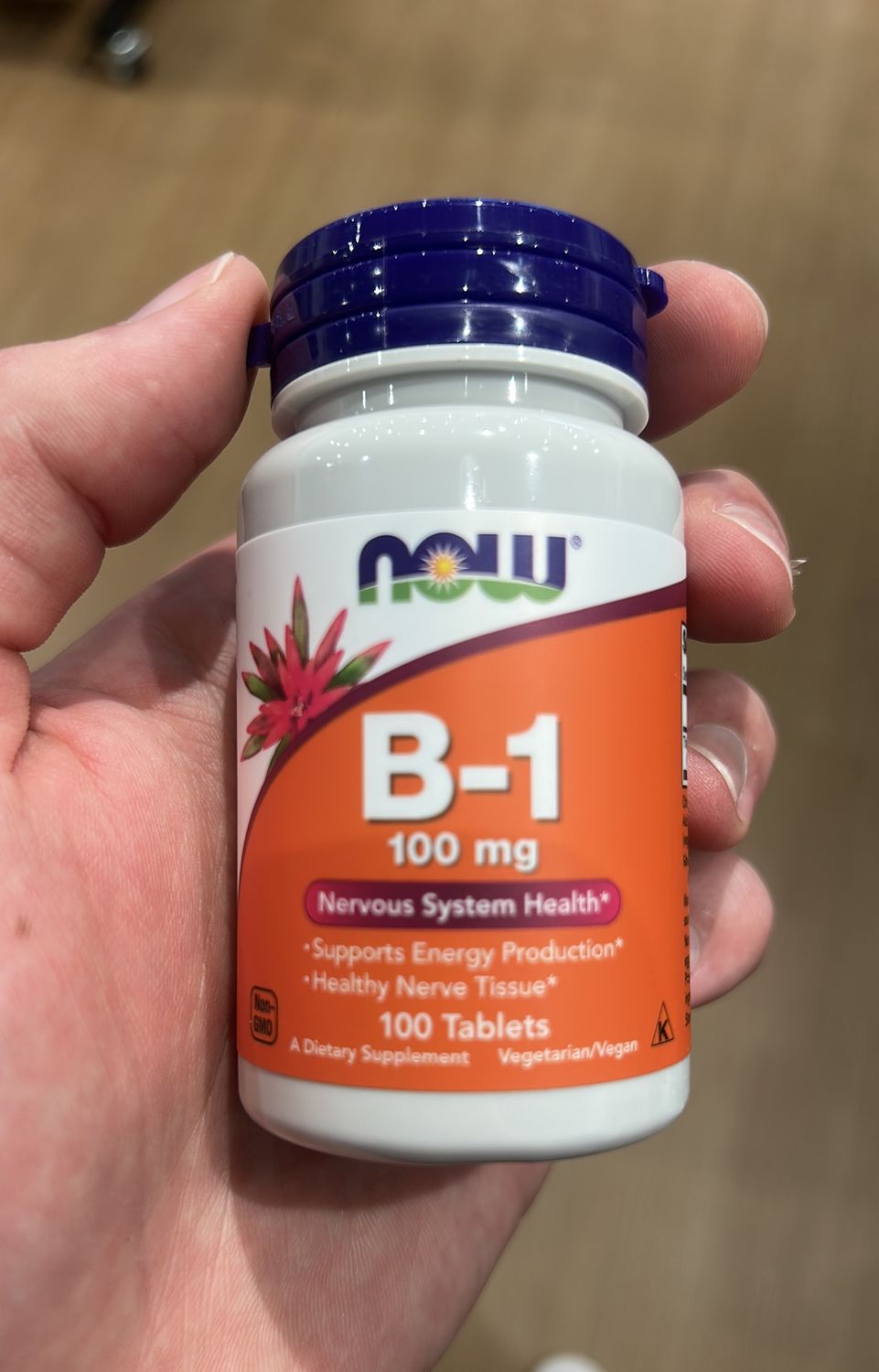 NOW foods B1 100mg