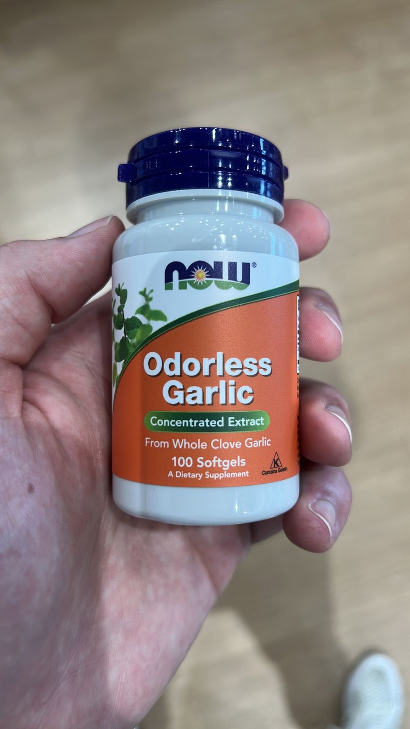NOW odorless garlic 100 softgels