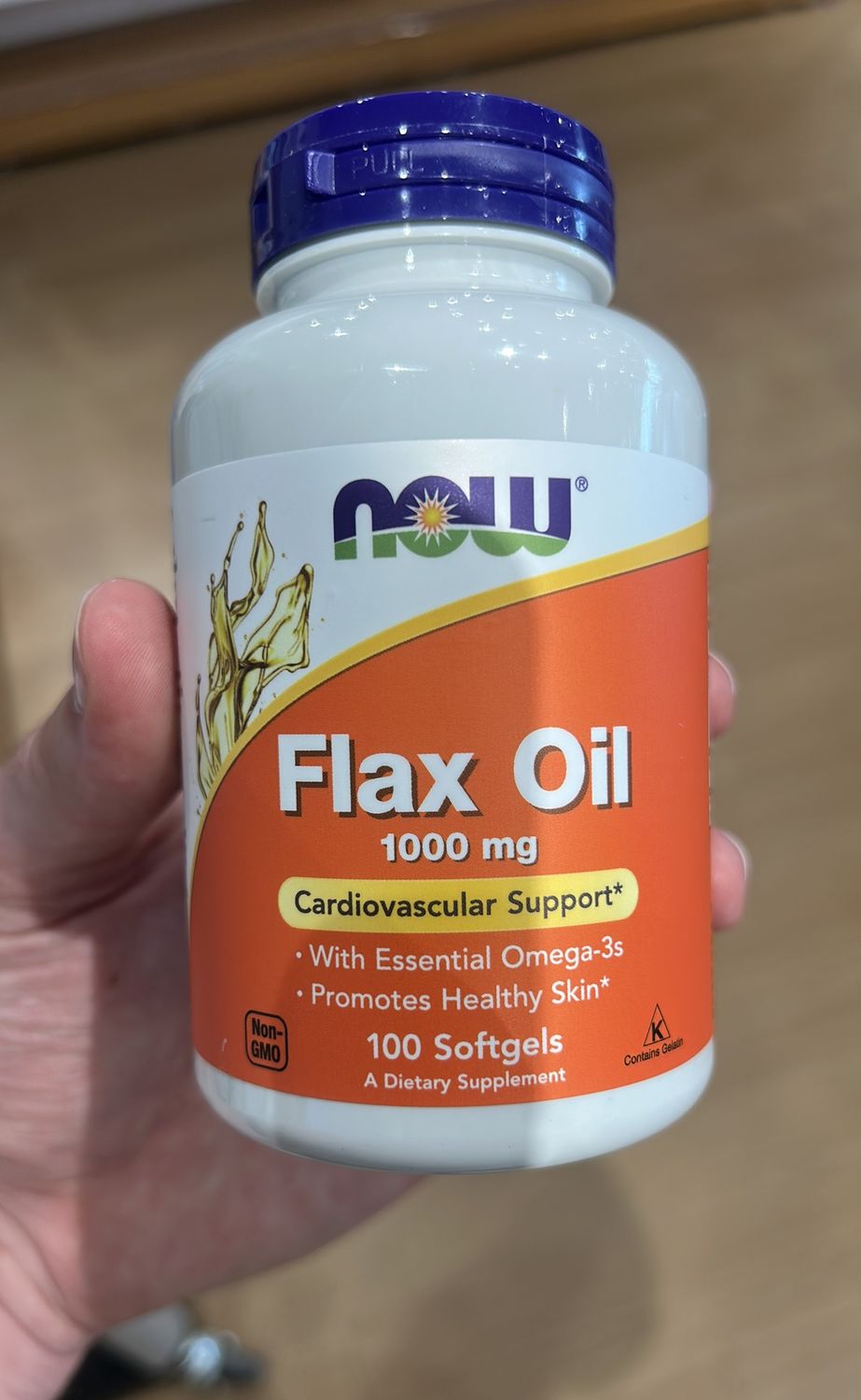 NOW Flax Oil 1000mg
