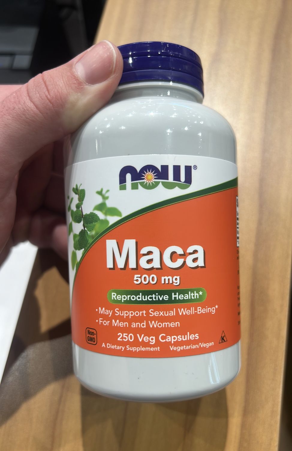 Maca 500mg 250vegcaps