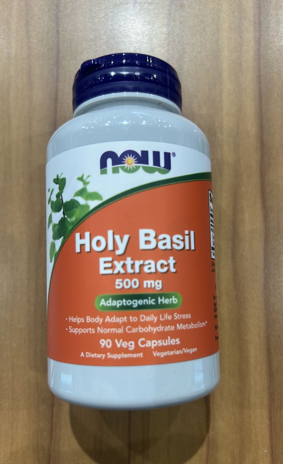 NOW Holy Basil Extract 500mg 90vegcaps