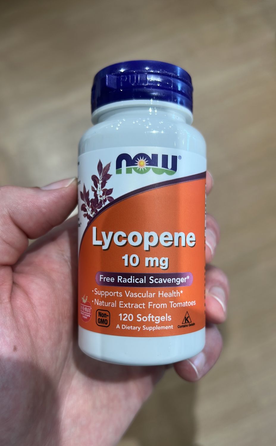 NOW Lycopene 10mg 120gels