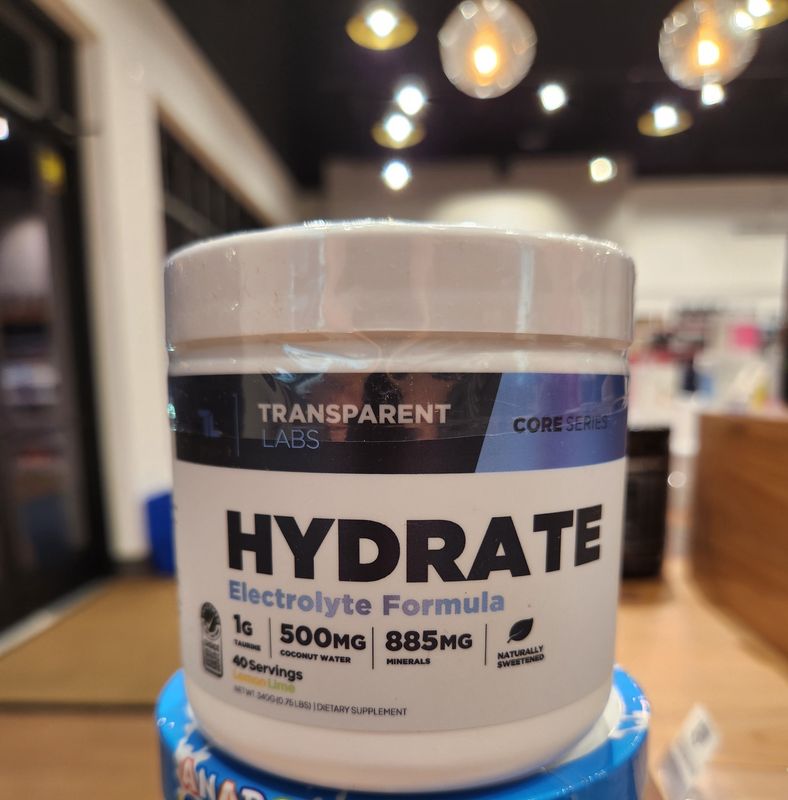Transparent Labs Hyrdate Lemon Lime