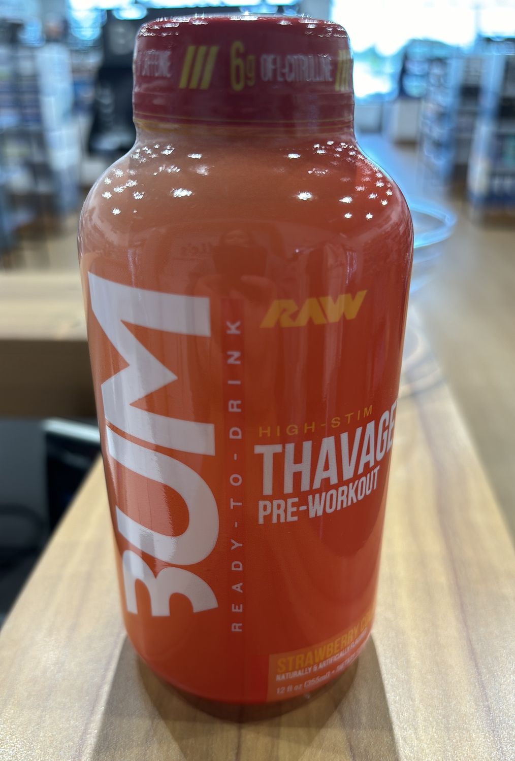 Raw RTD single Strawberry Colada