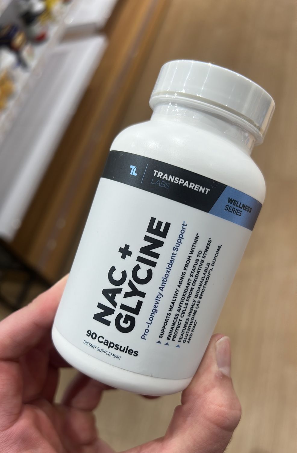 Transparent Labs NAC + Glycine 