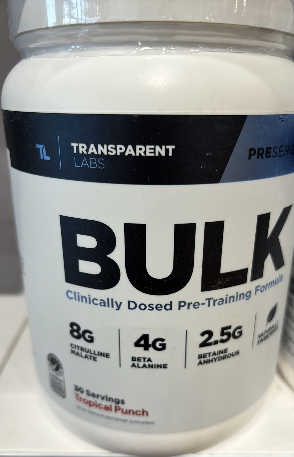 Transparent Labs Bulk Tropical Punch