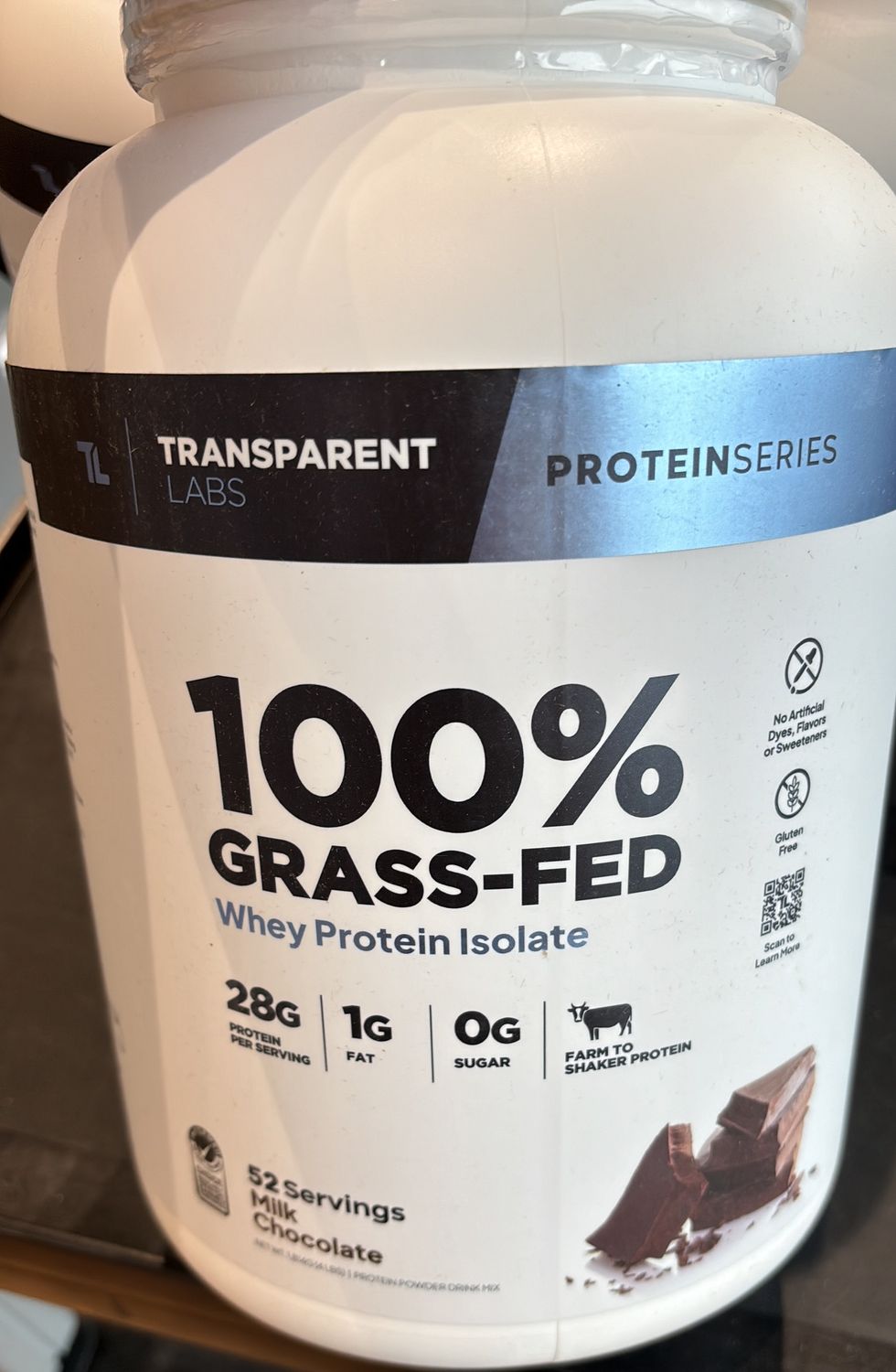 Transparent Labs Milk Chocolate 52 servings Whey Protein