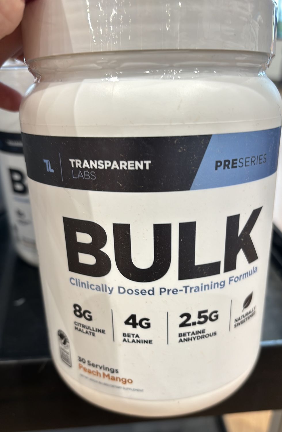 Transparent Labs Bulk Peach Mango