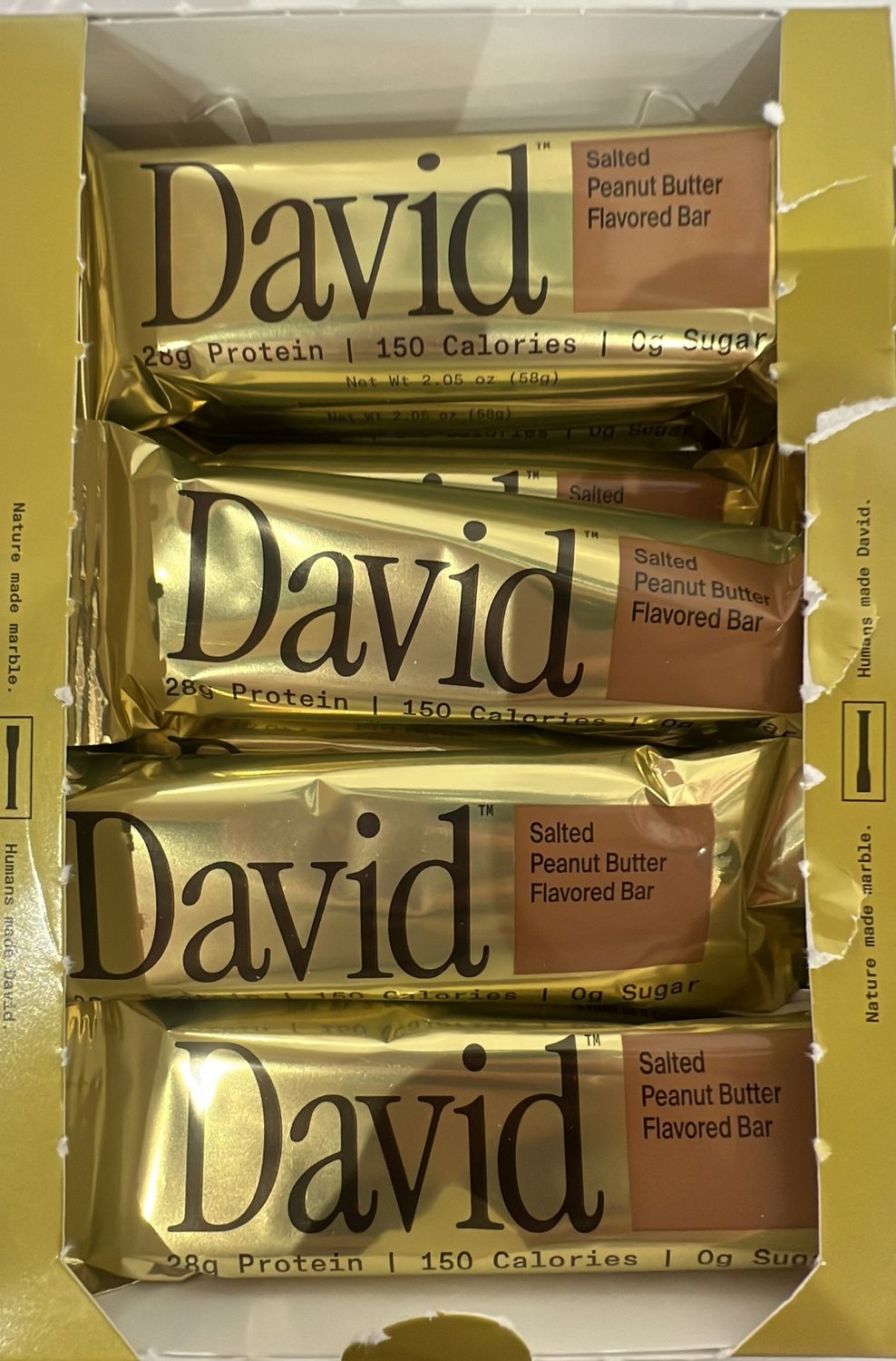 david salted peanut butter single