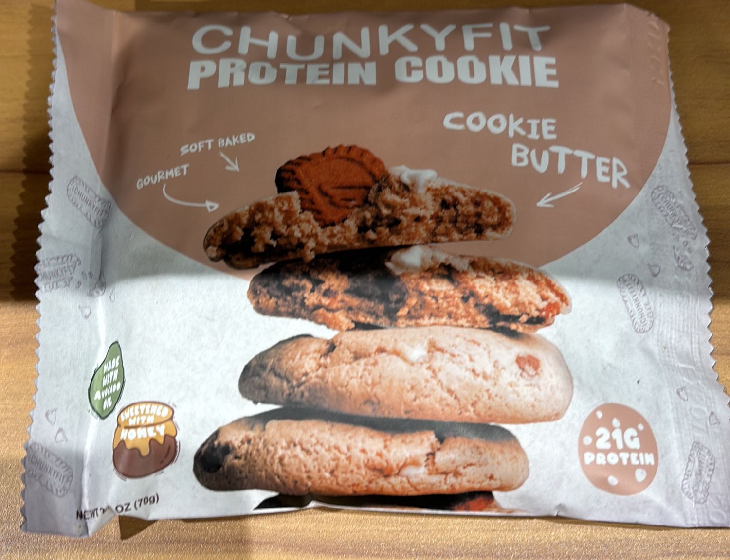 Chunkyfit cookie butter single