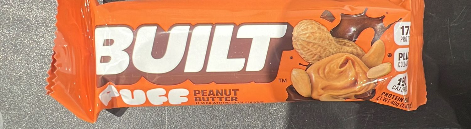 Built puff peanut butter single