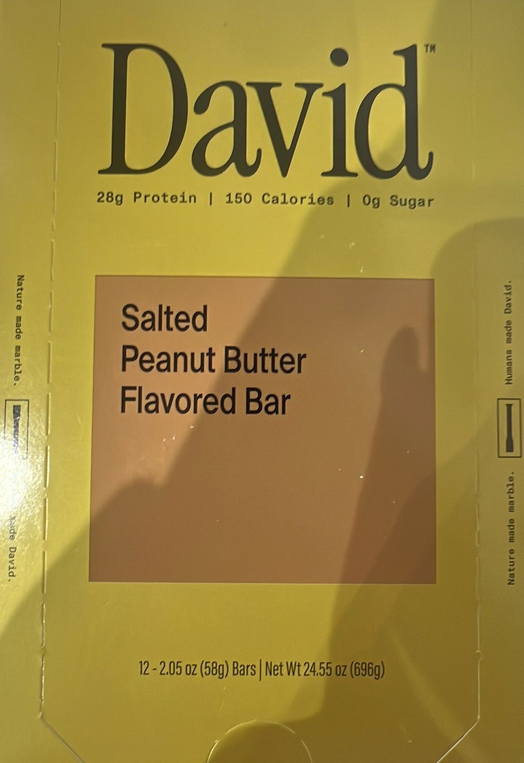 david salted peanut butter case