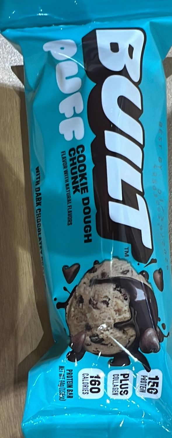 Built puff cookie dough chunk single