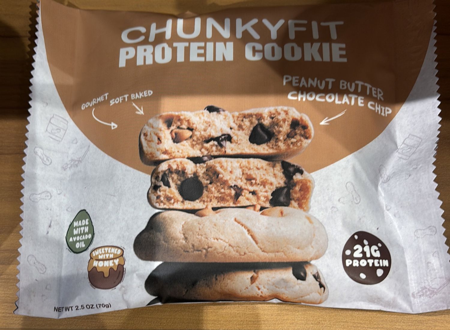 Chunkyfit pb Chocolate chip single