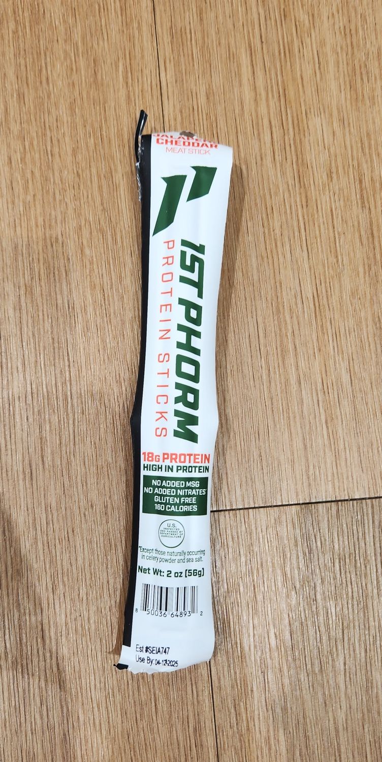 1st Phorm Protein Sticks Jalapeño Cheddar Single
