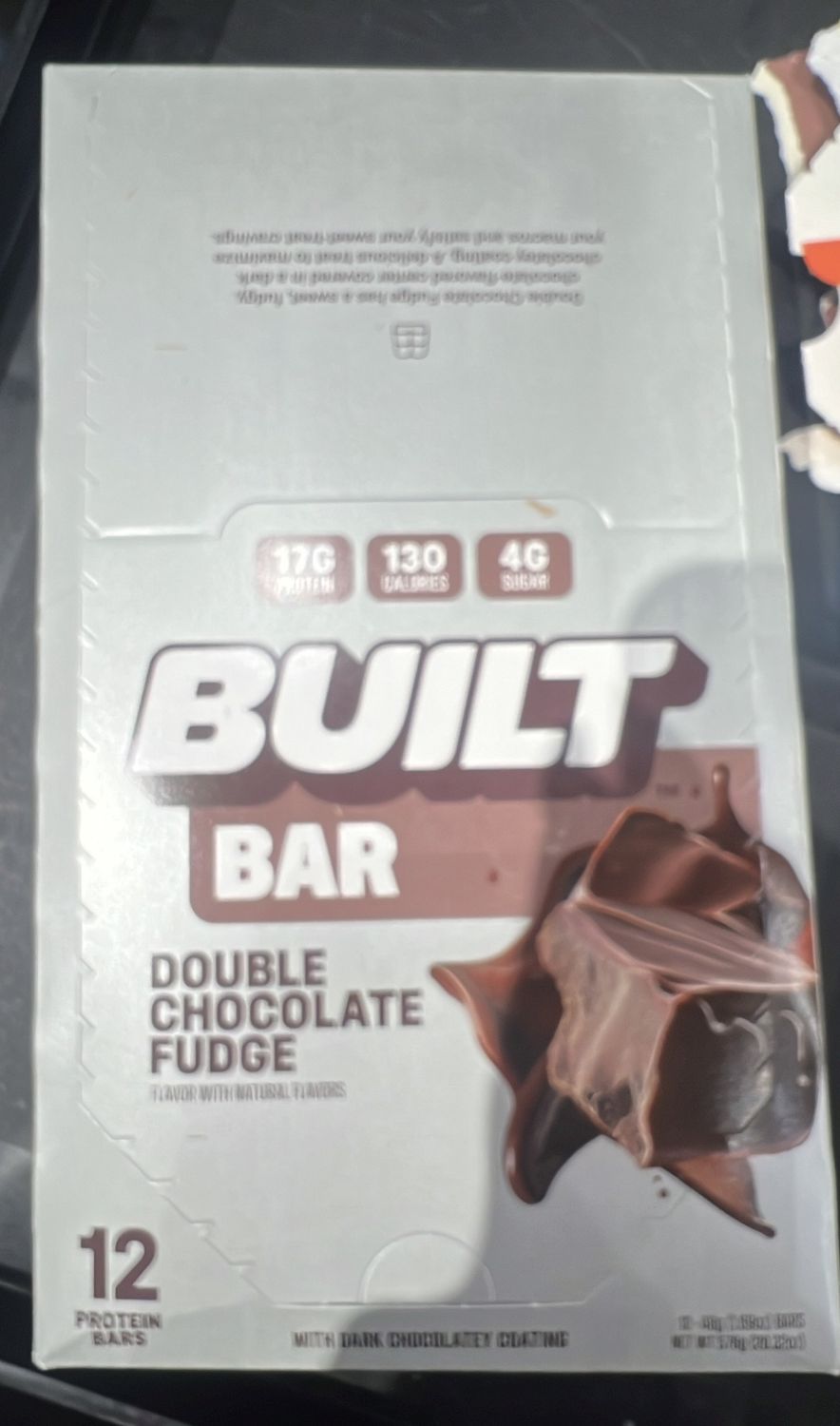 Built double chocolate fudge case