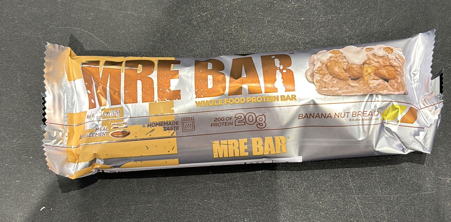 MRE Bar single banana nut bread