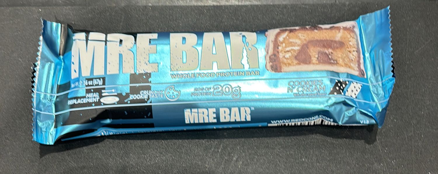 MRE Bar Single Cookies N’ Cream