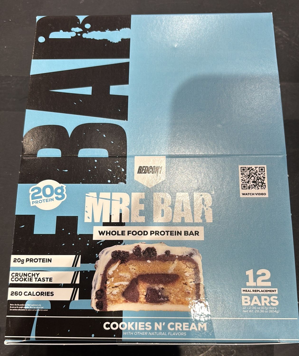 MRE Bare case cookies n’ cream