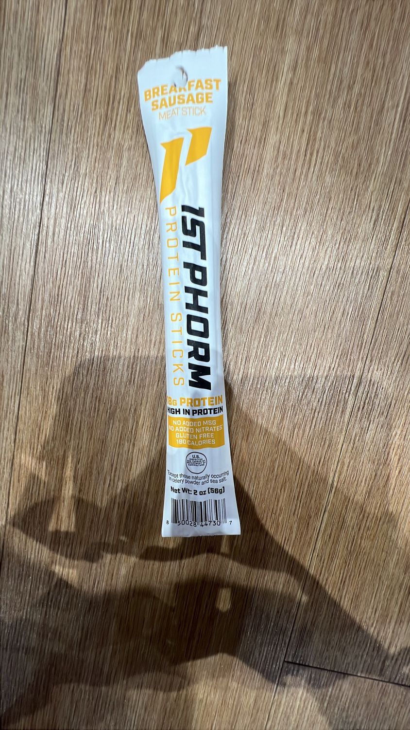 1st phorm breakfast sausage single