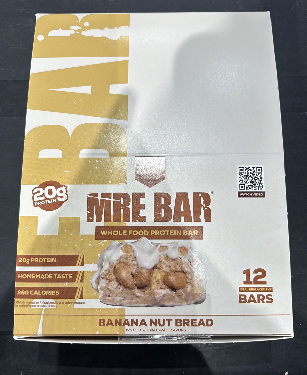 MRE bar Case Banana Nut Bread