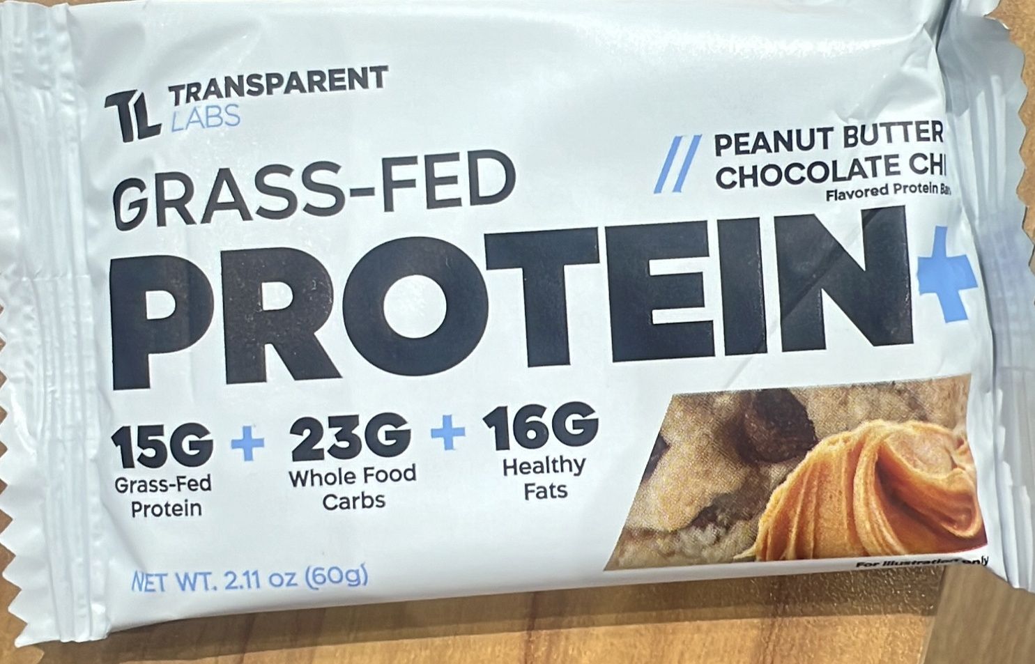 Transparent Labs peanut butter chocolate chip single