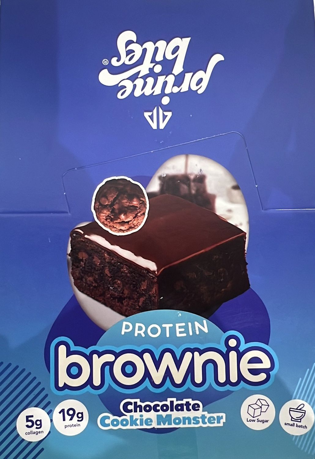 Prime bites chocolate Cookie Monster case