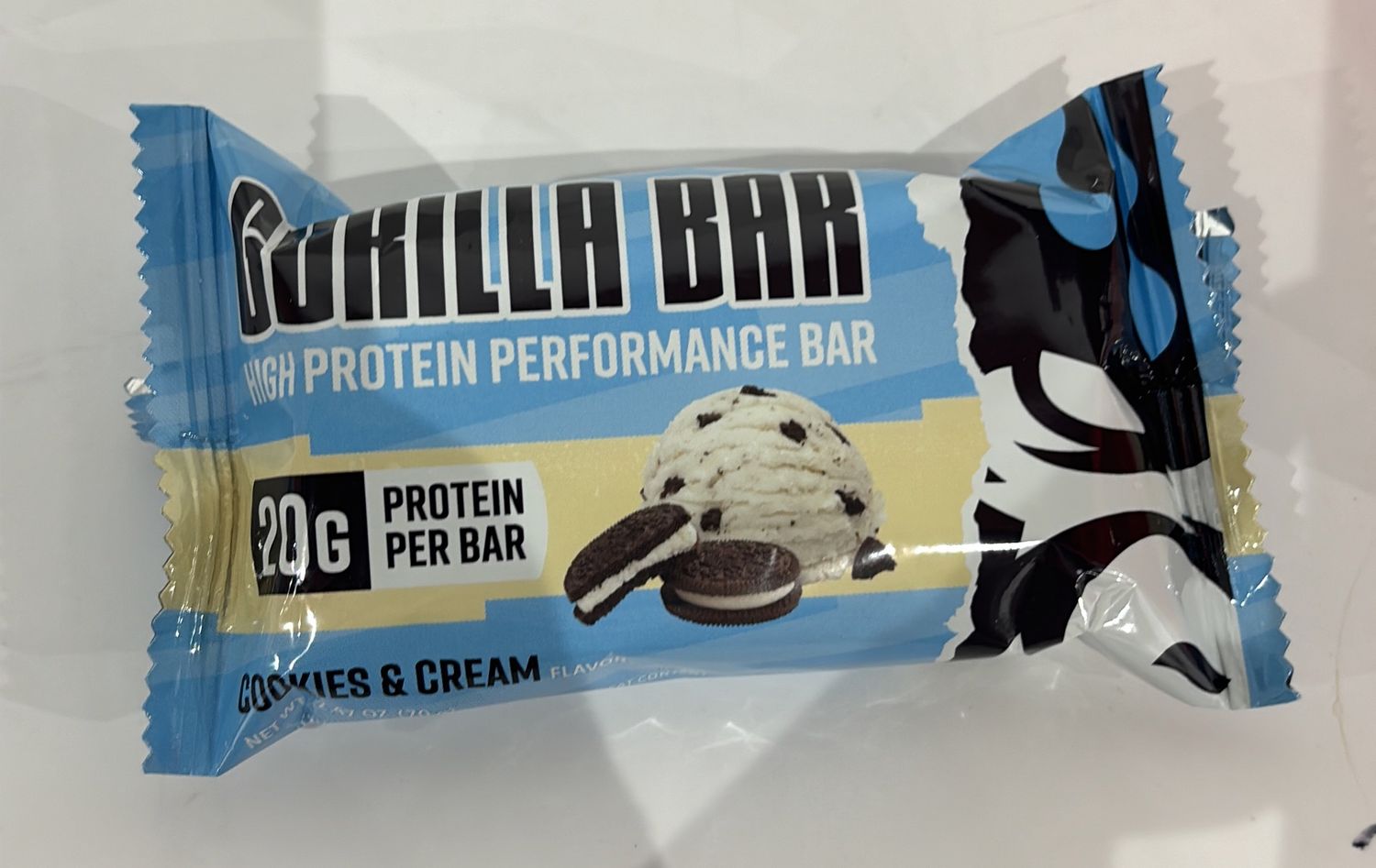 Gorilla bar Cookies &amp; Cream Single