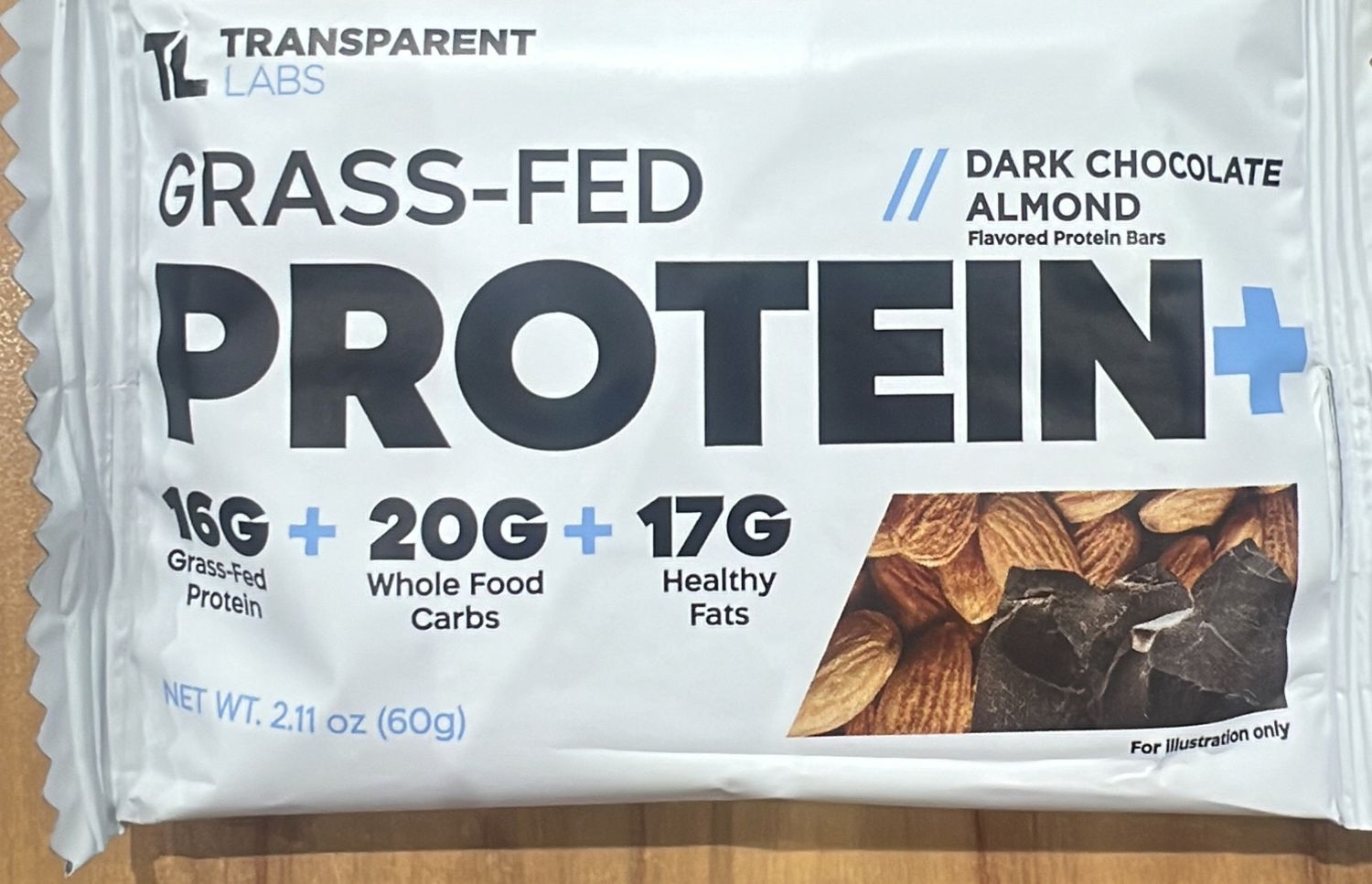 Transparent Labs Dark Chocolate Almond single
