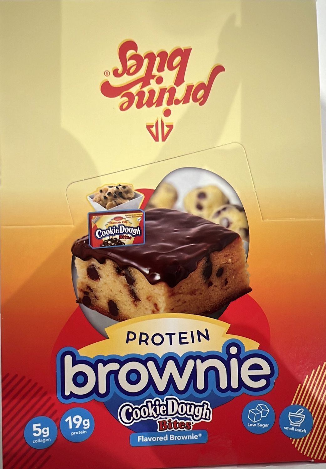 Prime bites cookie dough case