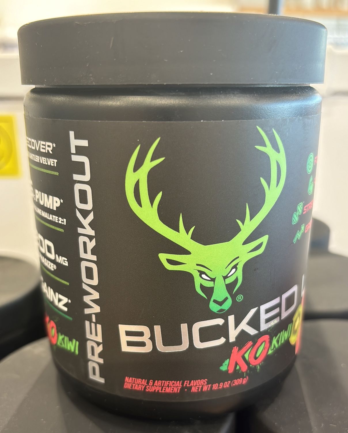 Bucked Up Pre Workout KO Kiwi